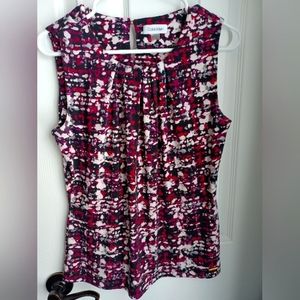 Calvin Klein sleeveless blouse